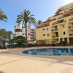Beachfront Apartment Casa Verano With Pool, Balcony, Wifi, Central Locatation